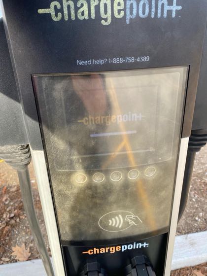 EV charger at State Farm Center