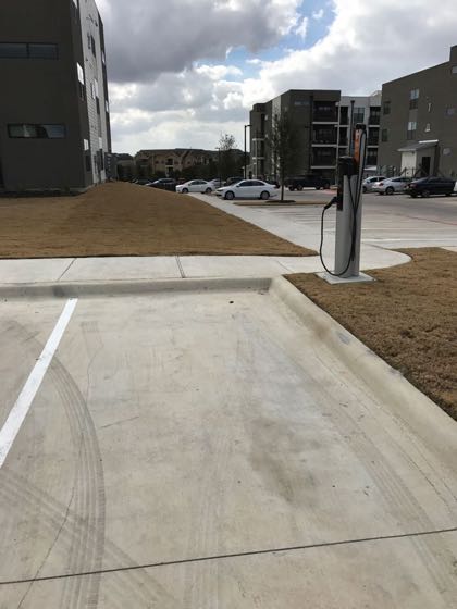 EV charger at Concord Station - Building 2