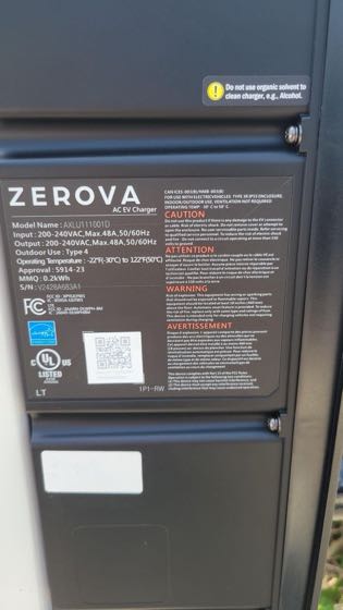 EV charger at Eastern State Penitentiary Parking