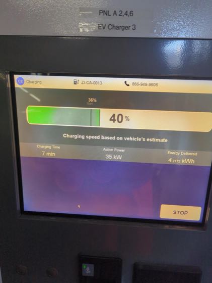EV charger at USC - Hospital Structure
