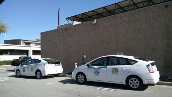 EV charger at City of Ventura - Sanjon Maintenance Yard