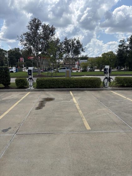EV charger at Bluebonnet Shopping Center