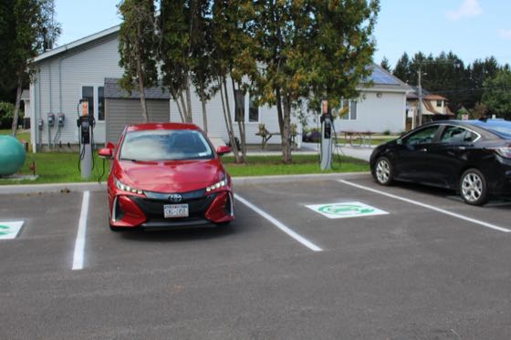 EV charger at Red Hook Town Hall