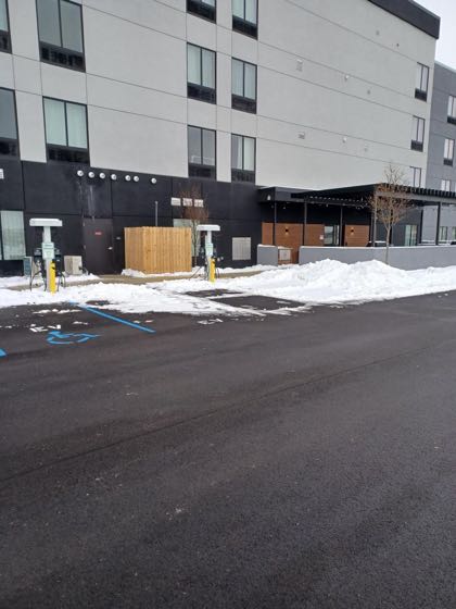 EV charger at Hilton Liv smart