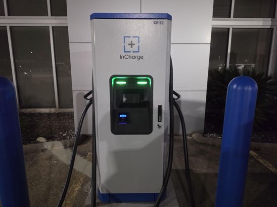 EV charger at JK Chevrolet