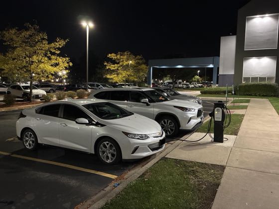 EV charger at BestWestern Hotel