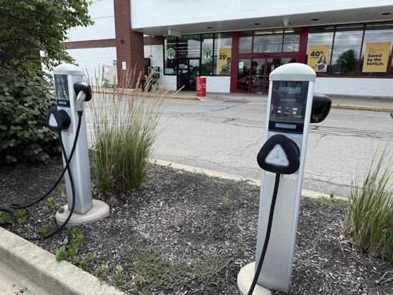 EV charger at Town & Country Shopping Center - Staples