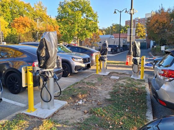 EV charger at Tarrytown Justice Court