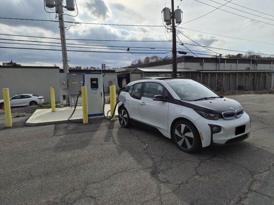 EV charger at Fairway Motors