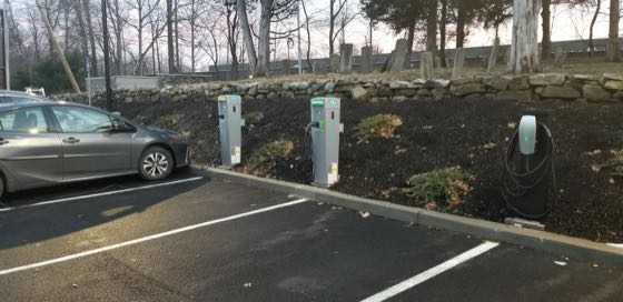 EV charger at Hampton Inn by Hilton New Paltz