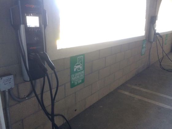 EV charger at IMT Apartments