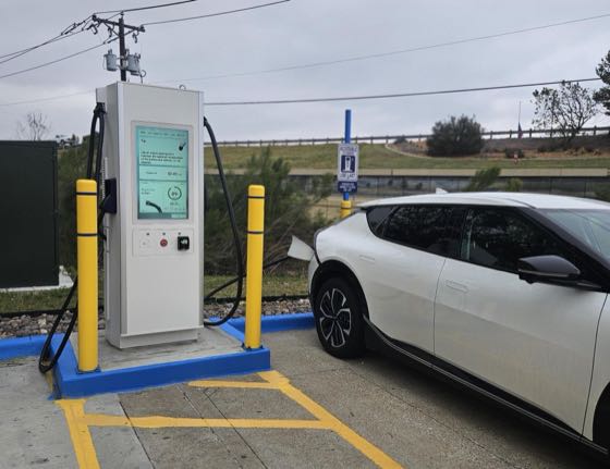EV charger at Star Shell