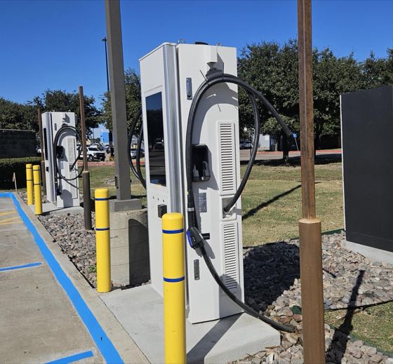 EV charger at Seagoville Market
