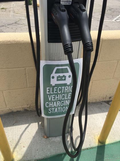 EV charger at San Fernando Public Parking Lot 8 (1)