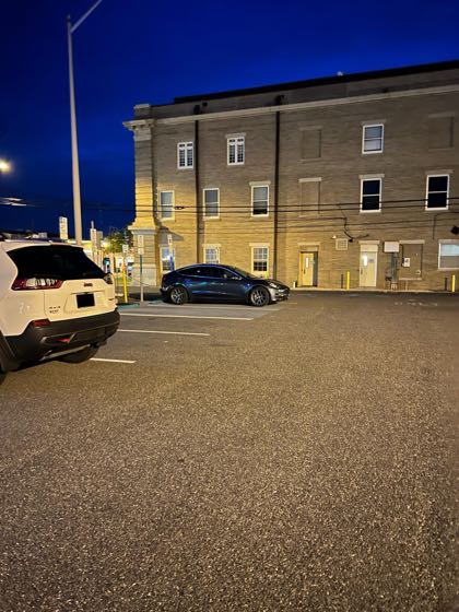 EV charger at Ocean City City Hall