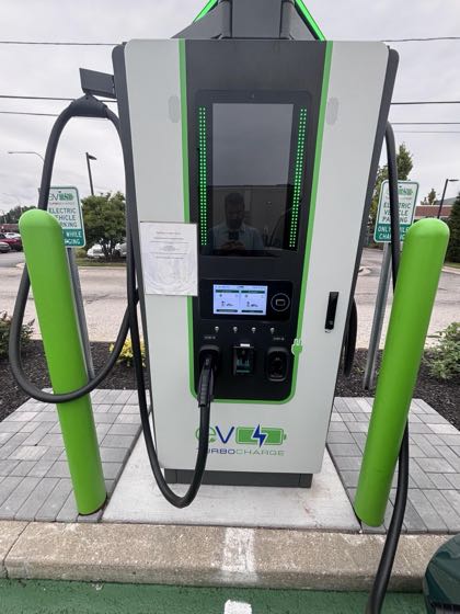 EV charger at Culver’s
