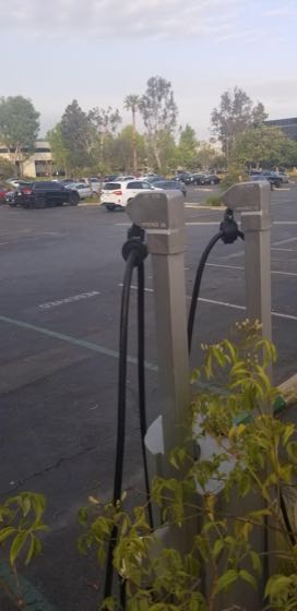 EV charger at Watt Companies