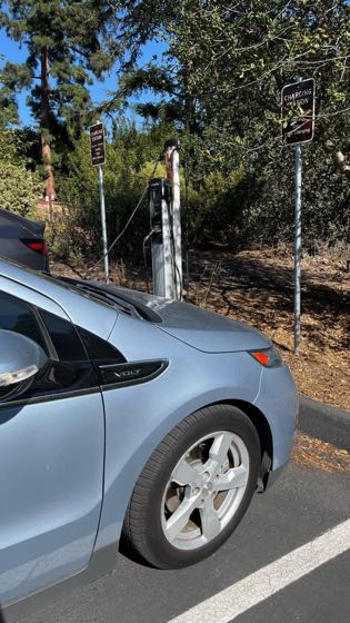EV charger at Westmont College