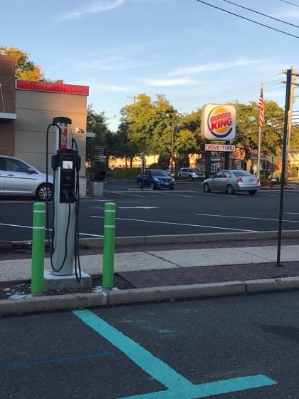 EV charger at Berthoud St Parking
