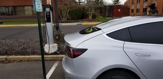 EV charger at Orleans Homebuilders