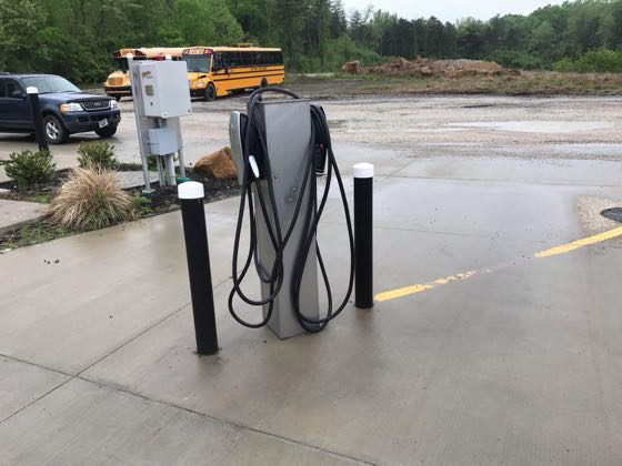 EV charger at Marathon - Stone Ridge Station
