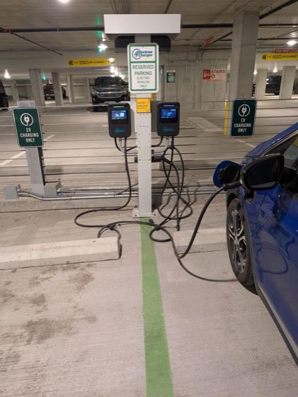 EV charger at The Union at Grand Junction