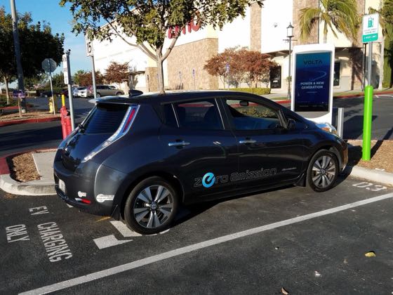 EV charger at Otay Ranch Town Center - AMC West