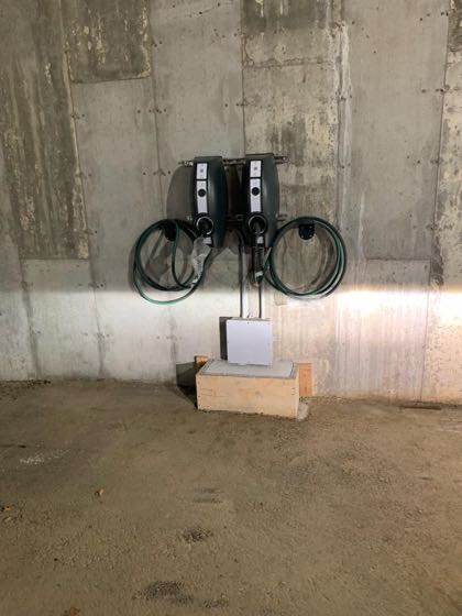EV charger at Tech Fall