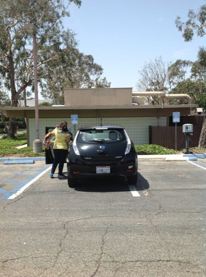 EV charger at California State University Dominguez Hills - Lot 2