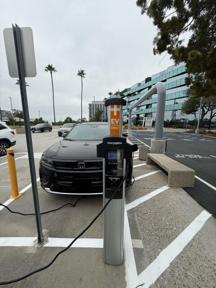 EV charger at Bollert Lebeau