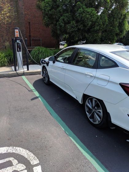 EV charger at Middle Country Public Library - Centereach