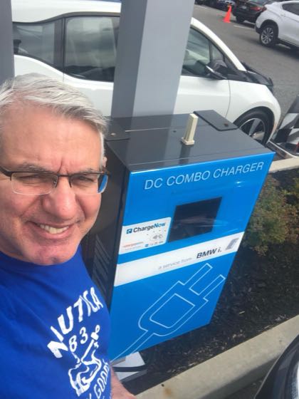 EV charger at Habberstad BMW