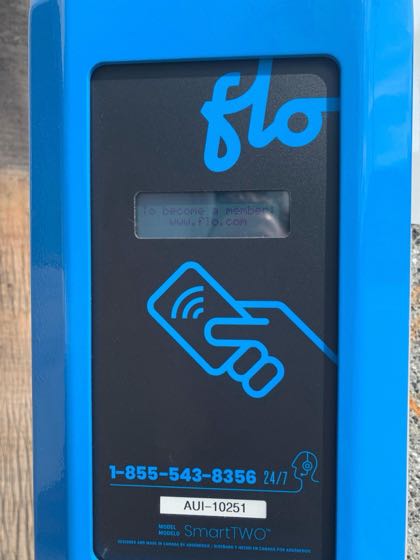 EV charger at Abbot Kinney Parking