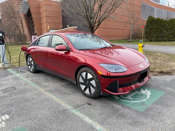 EV charger at Skidmore College - Zankel Music Center