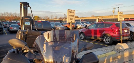 EV charger at Harley-Davidson Powertrain Operations