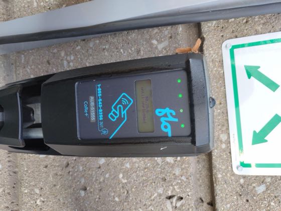 EV charger at MAVD
