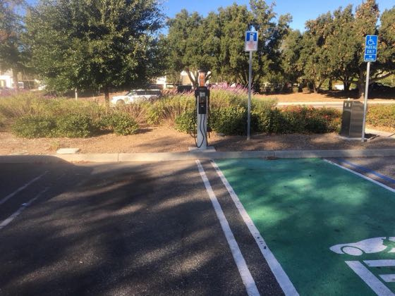 EV charger at Janss Park & Ride