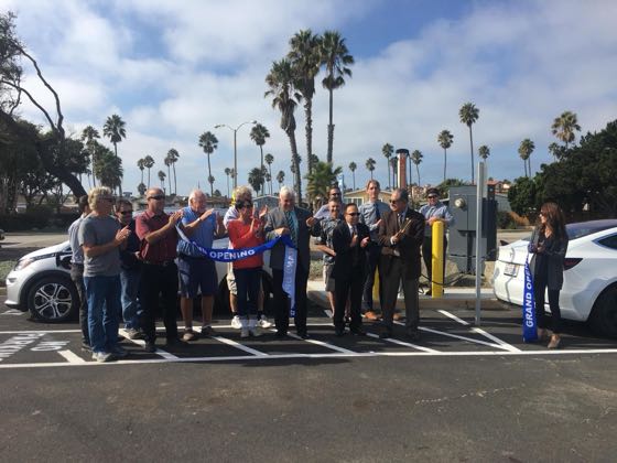 EV charger at Channel Islands Harbor