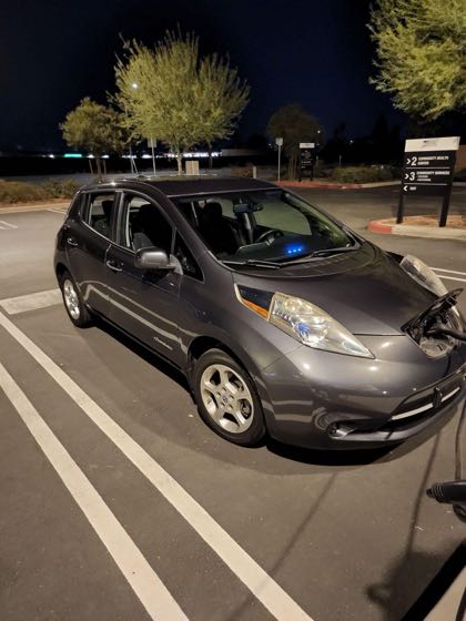 EV charger at Riverside University Health Center