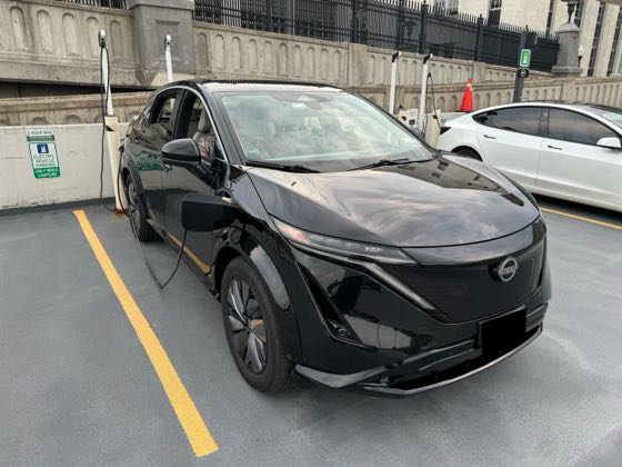 EV charger at Albany Parking Authority - Riverfront Garage