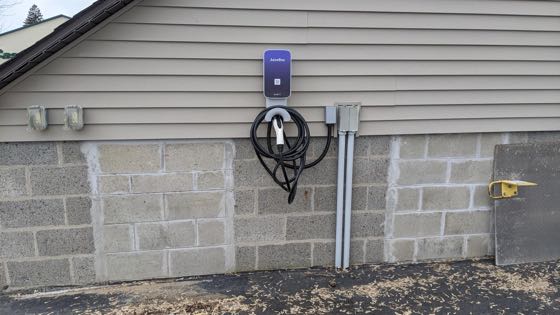 EV charger at Stanton EV Charger at Point(A)