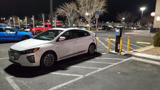 EV charger at Antelope Valley Mall - South Parking