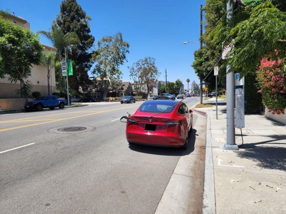EV charger at 4294 Coldwater Canyon Ave Parking