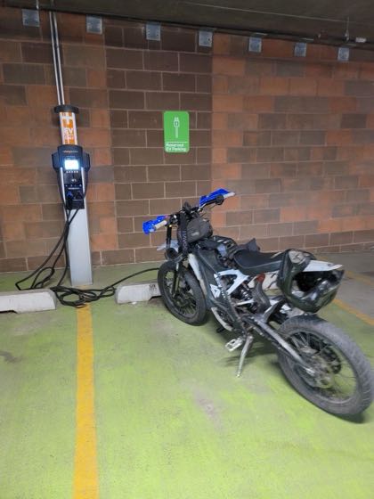 EV charger at 5252 Apartments & Public Parking