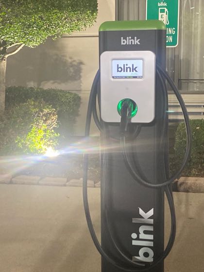 EV charger at Wingate by Wyndham Las Colinas