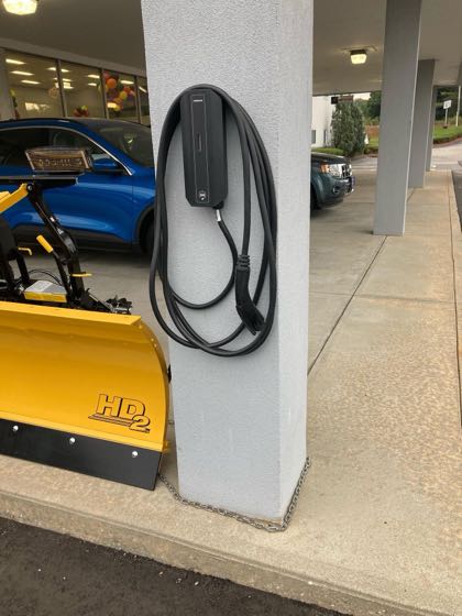 EV charger at Heritage Valley Auto Group - Putnam