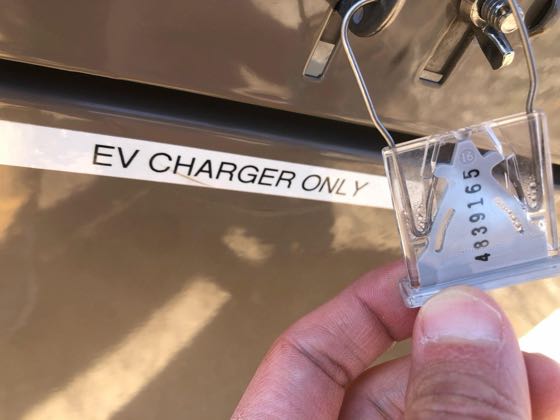 EV charger at Town Towers Apartments