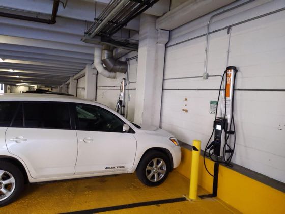 EV charger at Advocate Aurora Health - Halsted Parking Lot