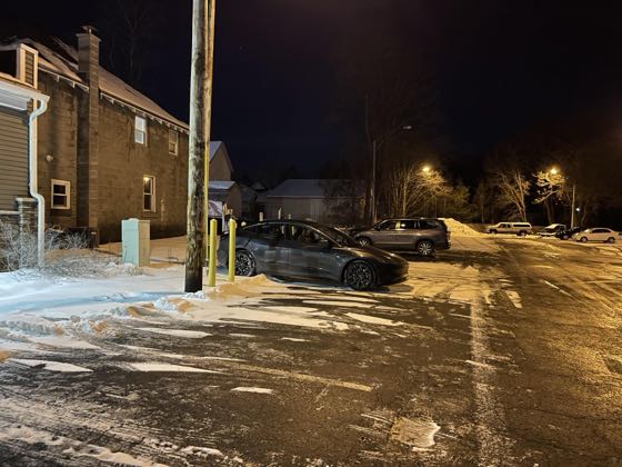 EV charger at Bethlehem Municipal Parking Lot