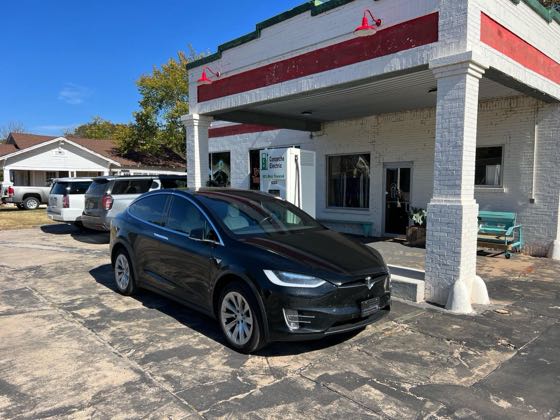 EV charger at Comanche Electric at The Fringed Tomahawk